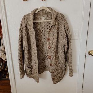 Vintage knit fisherman sweater